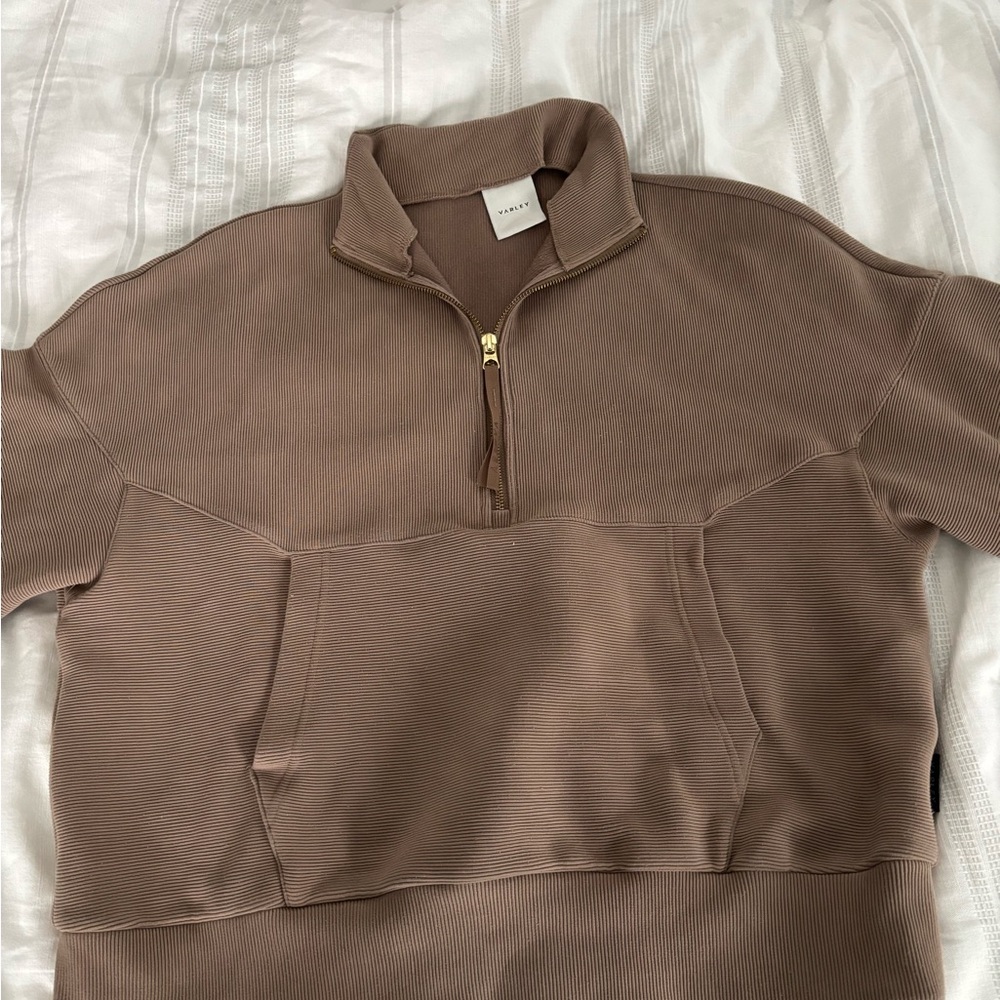 Varley Acadia Half- Zip Ottoman Pullover- Large